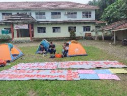 GAMA Lakukan Aksi Menginap di Halaman Kampus UNMA