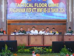 Jelang KTT World Water Forum, TNI Gelar Tactical Floor Game di Bali
