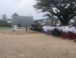 Peringati Hardiknas, Pemerintah Kecamatan Gunungkencana Laksanakan Upacara