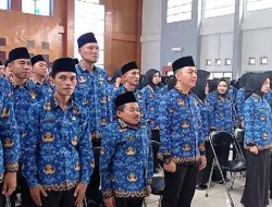 Lantik dan Ambil Sumpah 269 PPPK, Ini Yang Disampaikan Pj Walikota Pagar Alam Lusapta Kurnia Yudha