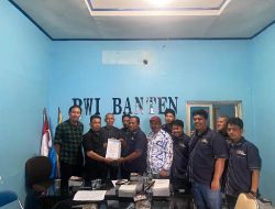 Diketuai Iman Esa Firmansyah, Kepengurusan Baru PWI Kota Serang Dikukuhkan
