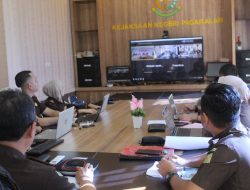 Beri Pemaparan RJ  Kasus Penadah di Hadapan Plt Jaksa Agung Muda, Ini Yang Disampaikan Kajari Pagar Alam Fajar Mufti