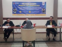 PANWASCAM Cijaku Lakukan Test Wawancara Calon PKD Pada Pemilihan Tahun 2024 Sesuai Regulasi Serta Ketentuan Berlaku