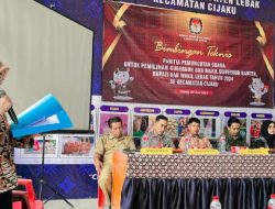 Bimbingan Teknis 30 Panitia Pemungutan Suara (PPS) Kecamatan Cijaku pada Pilkada 2024, Begini Pesan Ketua PPK