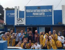 Mahasiswa Unsera Kunjungi PWI Banten