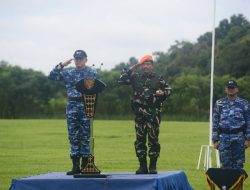Pangkoopsud I Bersama Dankopasgat Pimpin Upacara Penutupan Latihan Jalak Sakti dan Trisula Perkasa Tahun 2024