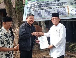 Hadiri Penyembelihan Hewan Qurban Yayasan Masjid Agung Kota Pagar Alam, Ini Yang Disampaikan Pj Lusapta Yudha Kurnia