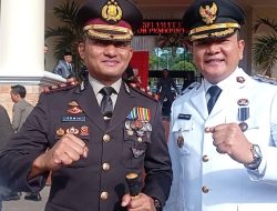 Hadiri Upacara Gabungan Peringatan Hari Jadi Kota Pagar Alam Ke 23 Tahun, Ini Yang Disampaikan Kapolres Pagar Alam AKBP Erwin Aras Genda