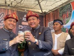 Buka Pameran Besemah Expo XX Pj Gubernur Sumatera Selatan Cicipi Kopi Asli Kota Pagar Alam