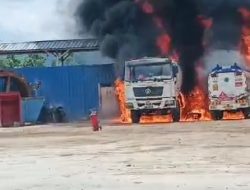 Gudang Solar Milik PT. Shino Terbakar