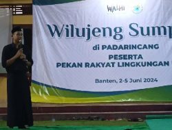 WALHI Menggelar Kegiatan Pekan Rakyat Lingkungan Hidup dengan Tema Ikhtiar Membangun Kekuatan untuk Keadilan Ekologi