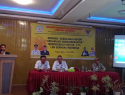 Peringati Hari Hut Ke- 6 Th LSM Gerhana Indonesia Gelar Seminar Sosialisasi Hukum di Kota Pagar Alam