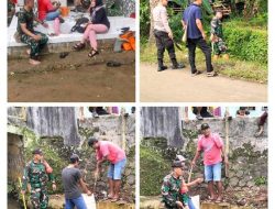 Pemdes Sindangkarya Gotong Royong Kebersihan dalam Upaya Mencegah Lokus Stunting