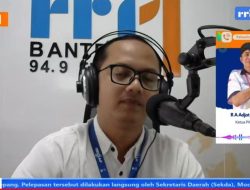 Tampil di Acara RRI, ini Program Kerja Ketua PWI Lebak