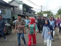 Hadiri Bakti Sosial Para Relawan di Tebat Giri Indah, Ini Yang Disampaikan Balon Wako-Wawako Hepy