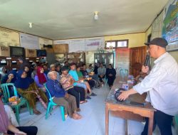 Berikan Sosialisasi Sanitasi Berbasis Masyarakat di Kelurahan Bangun Rejo Yang Disampaikan Puji Pangesti