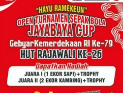 Datang dan Saksikan, Open Turnamen Sepakbola Jayabaya Cup 2024
