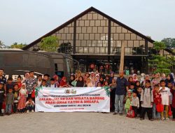 Rayakan Bulan Suci Muharram, PWI Cilegon Ajak Puluhan Anak Yatim Jalan-jalan