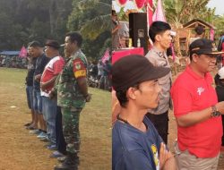 Babinkamtibmas dan Babinsa Lakukan Pengamanan Open Turnamen Sepakbola