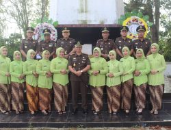 Peringati Hari Bhakti Adhyaksa, Ikatan Adhyaksa Dharmakarini Kejari Pagar Alam Lakukan Ziarah ke Taman Makam Pahlawan