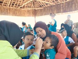 Kegiatan Pekan Imunisasi Nasional (PIN) Polio Tahun 2024 di Desa Nanggerang