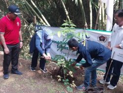 PWI Pandeglang Galakkan Gerakan Tanam Pohon dan Bersih-bersih Sumber Mata Air Ciwasiat