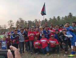Turnamen Sepak Bola Karangtaruna Cup 2024 Desa Sukatani Telah Sukses di Gelar