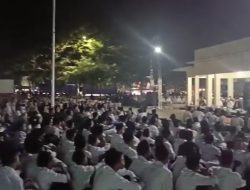 Ribuan Warga Padati Alun-Alun Malingping