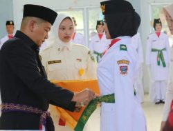 Kukuhkan 70 Anggota Paskibraka Tahun 2024, Ini Yang Disampaikan Pj Walikota Pagar Alam Lusapta Yudha Kurnia
