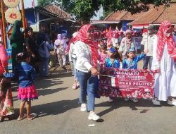 Karnaval Paud Kecamatan Malingping Ikut Memeriahkan HUT Kemerdekaan RI ke 79