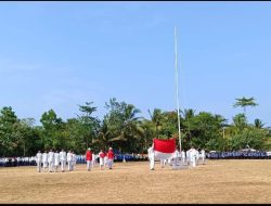 Upacara HUT ke-79 RI di Kecamatan Wanasalam Berjalan Sukses dan Berlangsung Khidmat