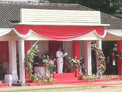 Upacara 17 Agustus tahun 2024 berjalan dengan Khidmat