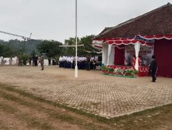 Upacara Pengibaran Bendera dan Detik-Detik Proklamasi di Kecamatan Cigemblong