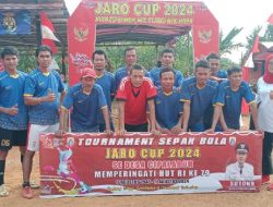Turnamen Sepak Bola Jaro CUP 2024 se-Desa Cipalabuh Resmi di Buka