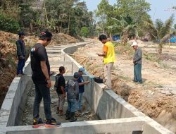 Laboratorium Penguji Tersertifikasi KAN, Lakukan Pengujian Mutu Beton Saluran Irigasi D.I Cibinuangeun, Begini Hasilnya