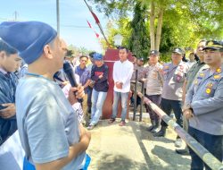 Aliansi Masyarakat Anti Narkoba Unjuk Rasa di Halaman Polsek Malingping ini