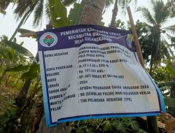 Pemdes Cilangkahan Tanggapi Jalan Yang sudah Berdebu dan Rusak