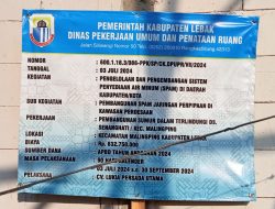 Etiskah Sumur Bor Pindah ke Sungai, SPAM PUPR Kabupaten Lebak Dituding Gagal Perencanaan
