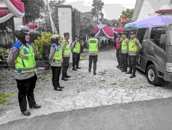 Polres Pagar Alam Laksanakan Simulasi Pengamanan Pemilu Kada Serentak Tahun 2024