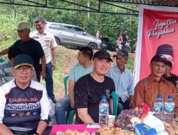 Datang ke Tebat Gheban Temui Ratusan Pencari Ikan, Ini Yang Disampaikan Balon Walikota Pagar Alam Alpian Maskoni