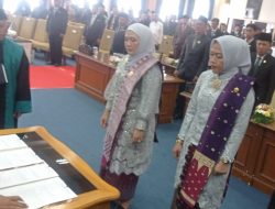 Jeni Shandiyah dan Desi Siska Jabat Ketua dan Wakil Ketua DPRD Kota Pagar Alam Periode 2024-2029