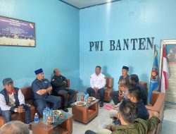 Kunjungi PWI Banten, Fahmi Hakim: Saya Ingin Berkontribusi Membangun PWI