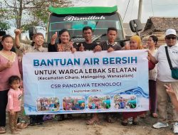 Warga Lebak Selatan Sumringah, 52.000 Air Bersih Gratis Diberikan Pandawa Teknologi ke Tiga Kecamatan