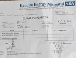 Legal Standing Surat Jalan Penjualan Batu Bara Ilegal Berlabel Hendita Energy Nikmatul
