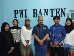 Mahasiswa Untirta Lakukan Konsultasi Media ke PWI Banten