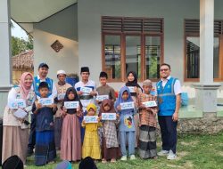 YBMPLN UID Banten Tebarkan Senyuman Anak Yatim dan Dhuafa Lansia di Ponpes Al-Bantani Kecamatan Sumur