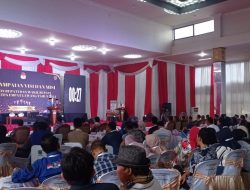 Paslon 02 Joncik Muhammad-Arivali Ikuti Penyampaian Visi dan Misi Calon Bupati Wakil Bupati Kabupaten Empat Lawang Tahun 2024