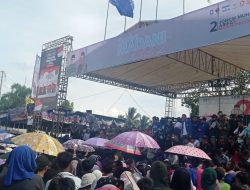 Kampanye Akbar Paslon 02 JM -Arifai, Joncik Muhammad Minta Pendukung Jangan Terprovokasi Berita Hoax