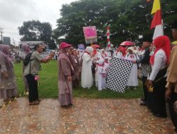 Anak Paud se-Kecamatan Malingping Mengikuti Latihan Manasik Haji