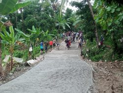 PT Cemindo Gemilang Tbk Bangun Jalan Cidikit-Bantargadung